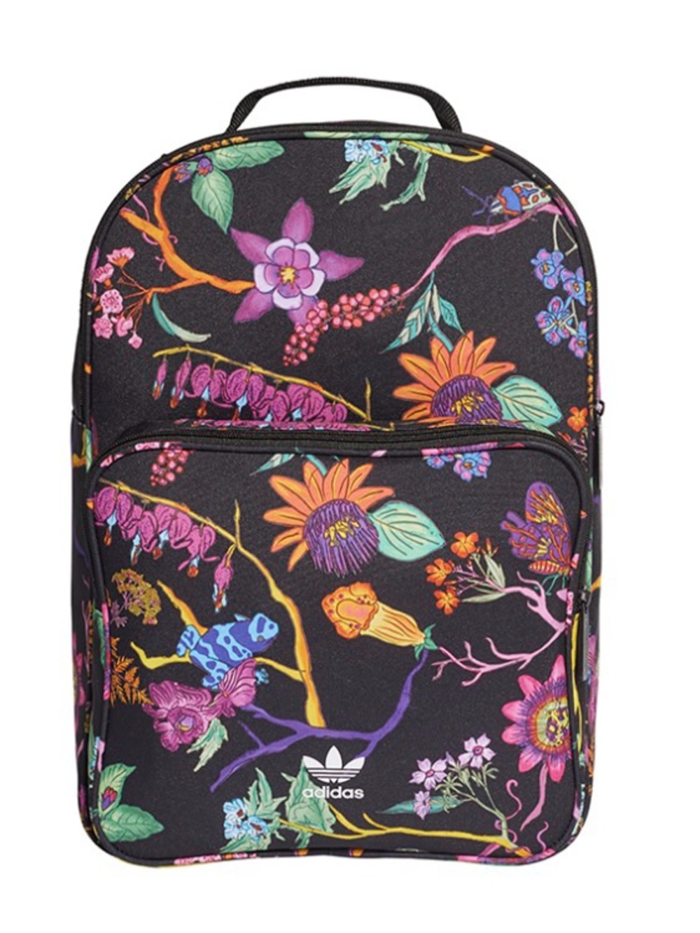 Adidas Originals Poisonous Garden Floral Backpack Black Multicolor